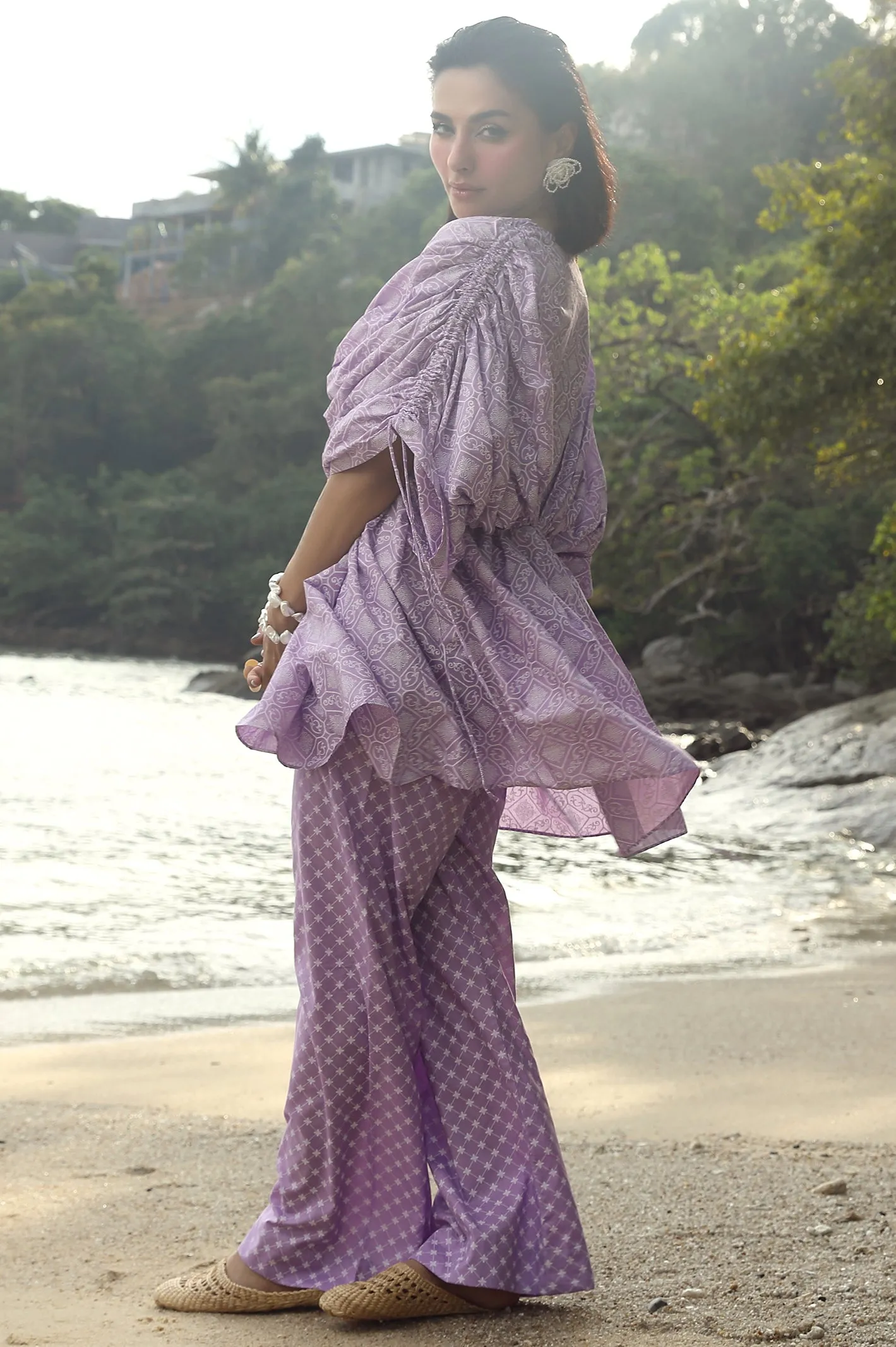 2PC Unstitched Printed