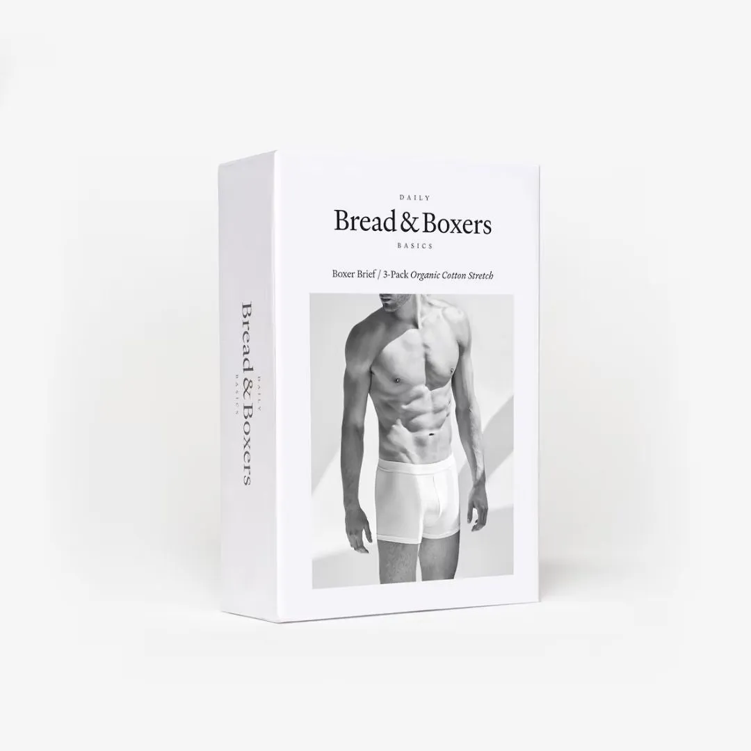 3-Pack Boxer Brief (Grey Melange)