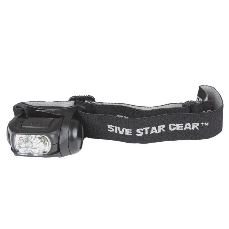 5ive Star Gear Multi Function Headlamp With Strobe