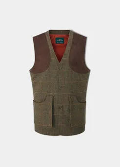 Alan Paine Combrook Tweed Shooting Waistcoat