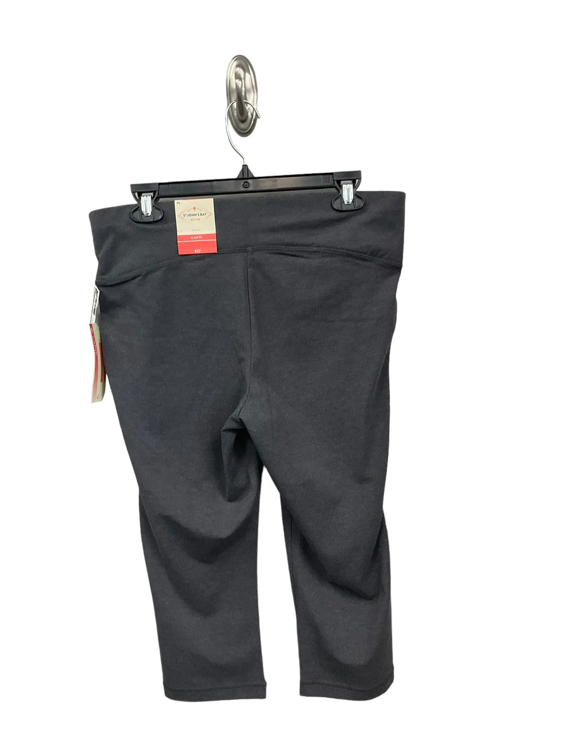Athletic Capris By St Johns Bay In Grey, Size: Petite L