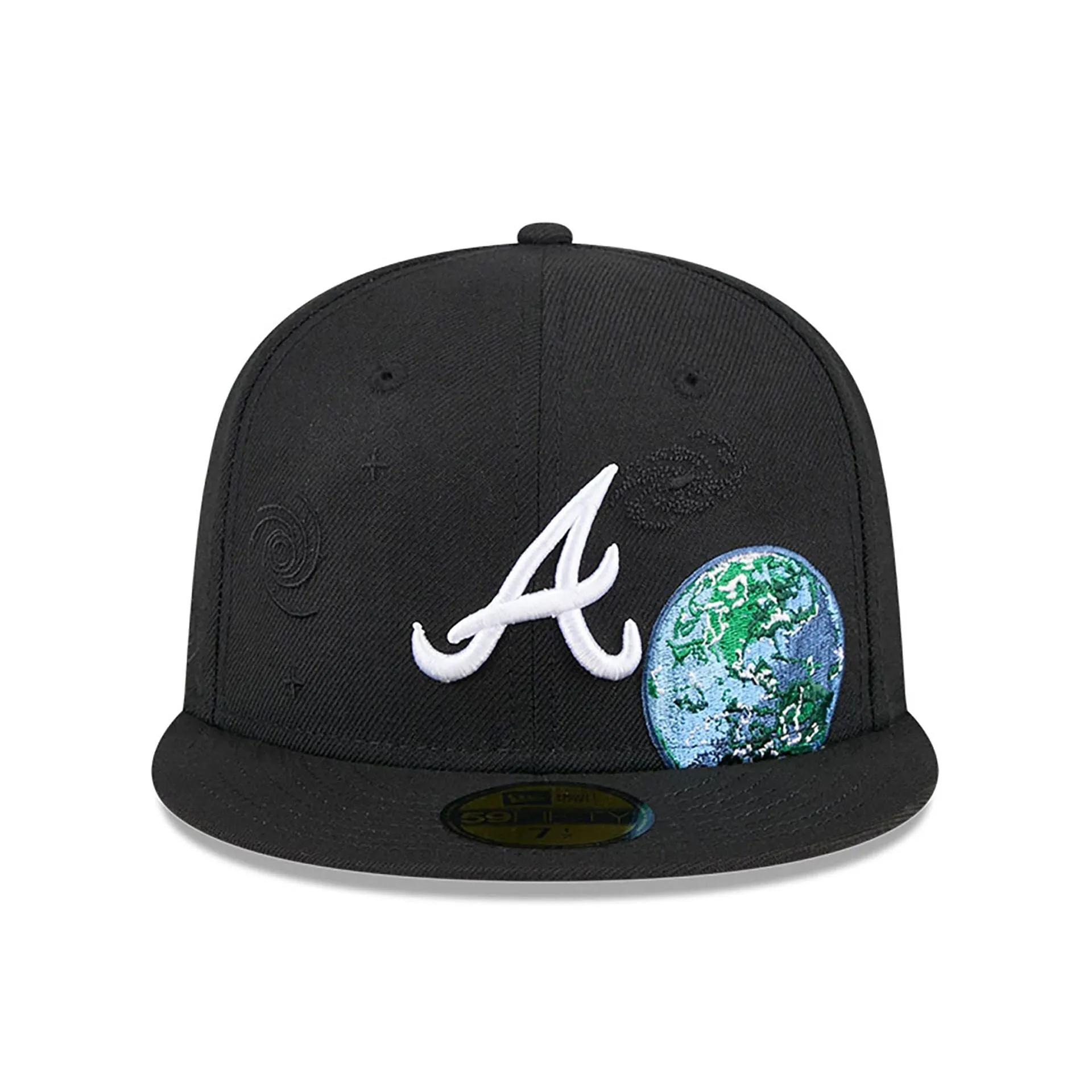 Atlanta Braves Global Black 59FIFTY Fitted Cap