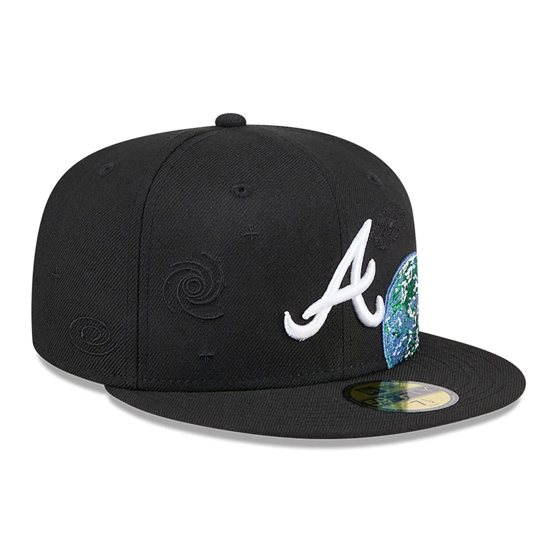 Atlanta Braves Global Black 59FIFTY Fitted Cap