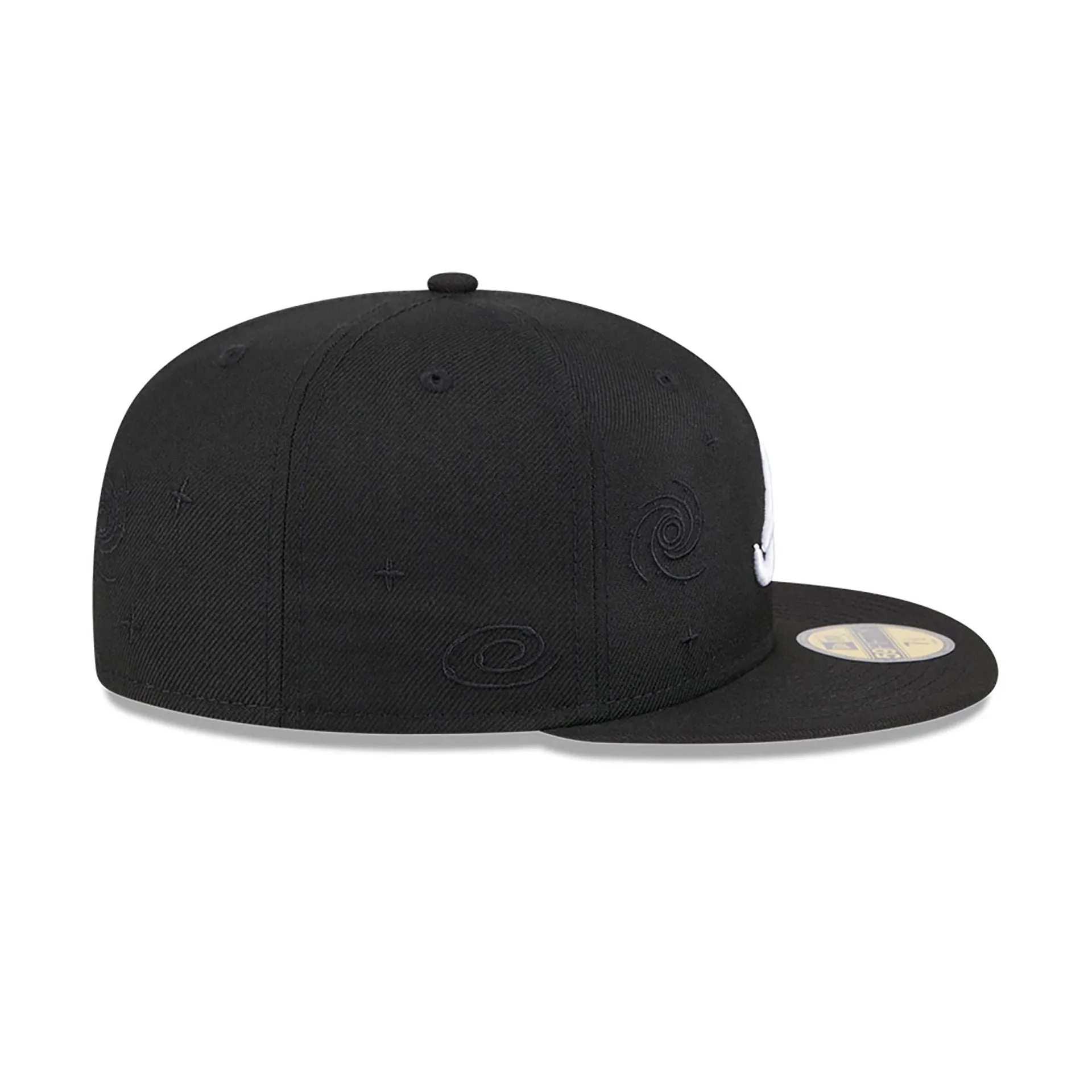 Atlanta Braves Global Black 59FIFTY Fitted Cap