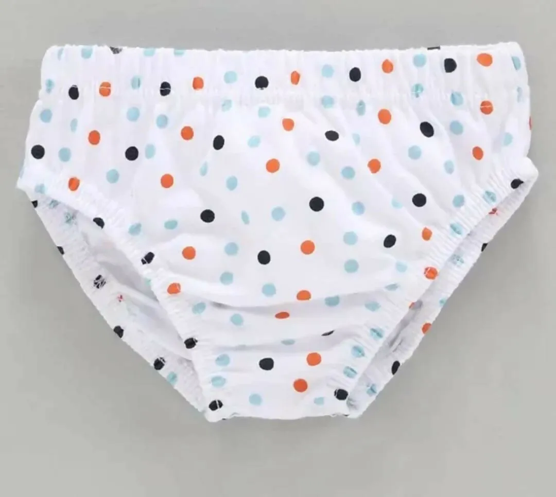 BABYHUG 100℅ Cotton Underwear For 6-9 Months Baby - Pack Of 6