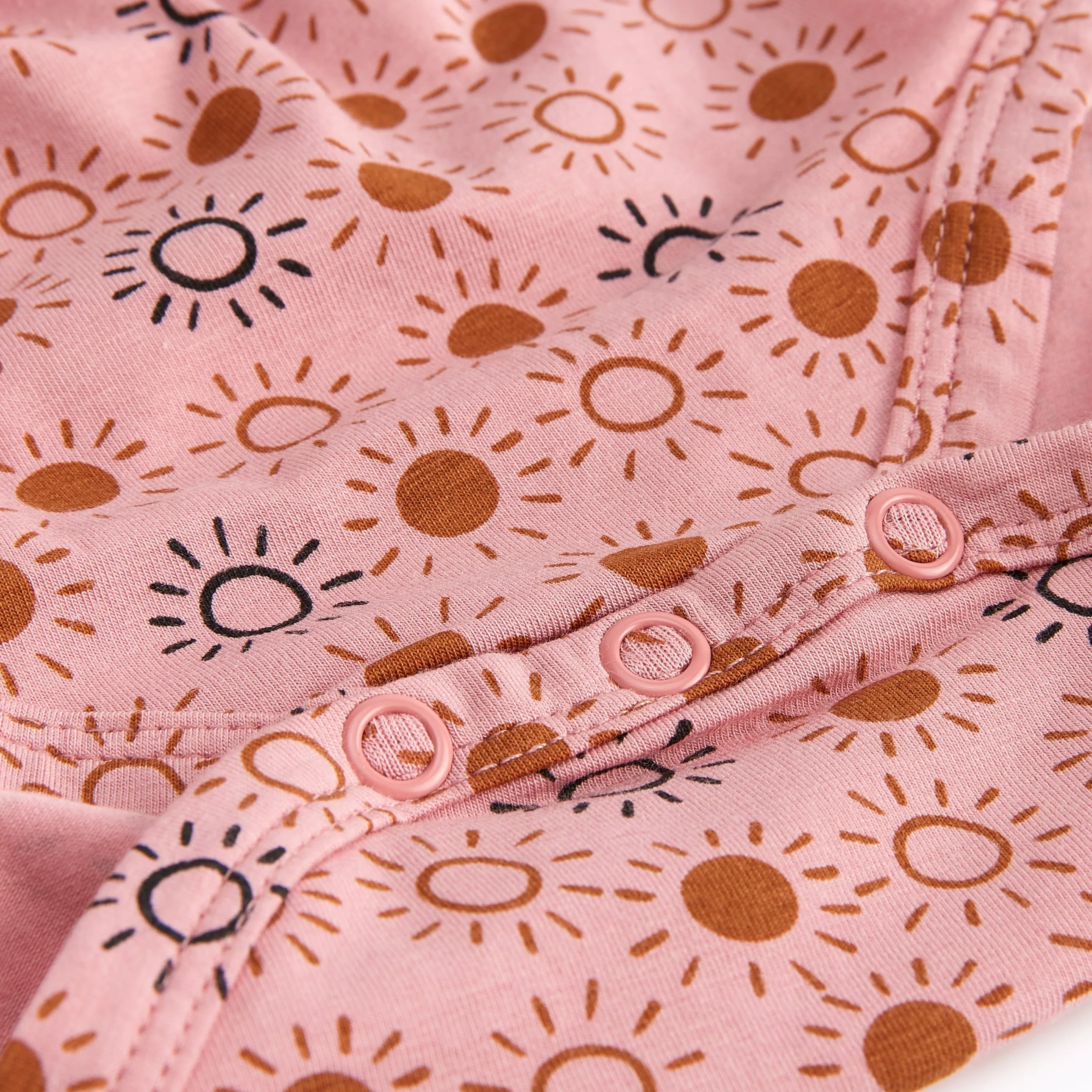 Bamboo & Organic Cotton Baby Bodysuit - Little Sunshine