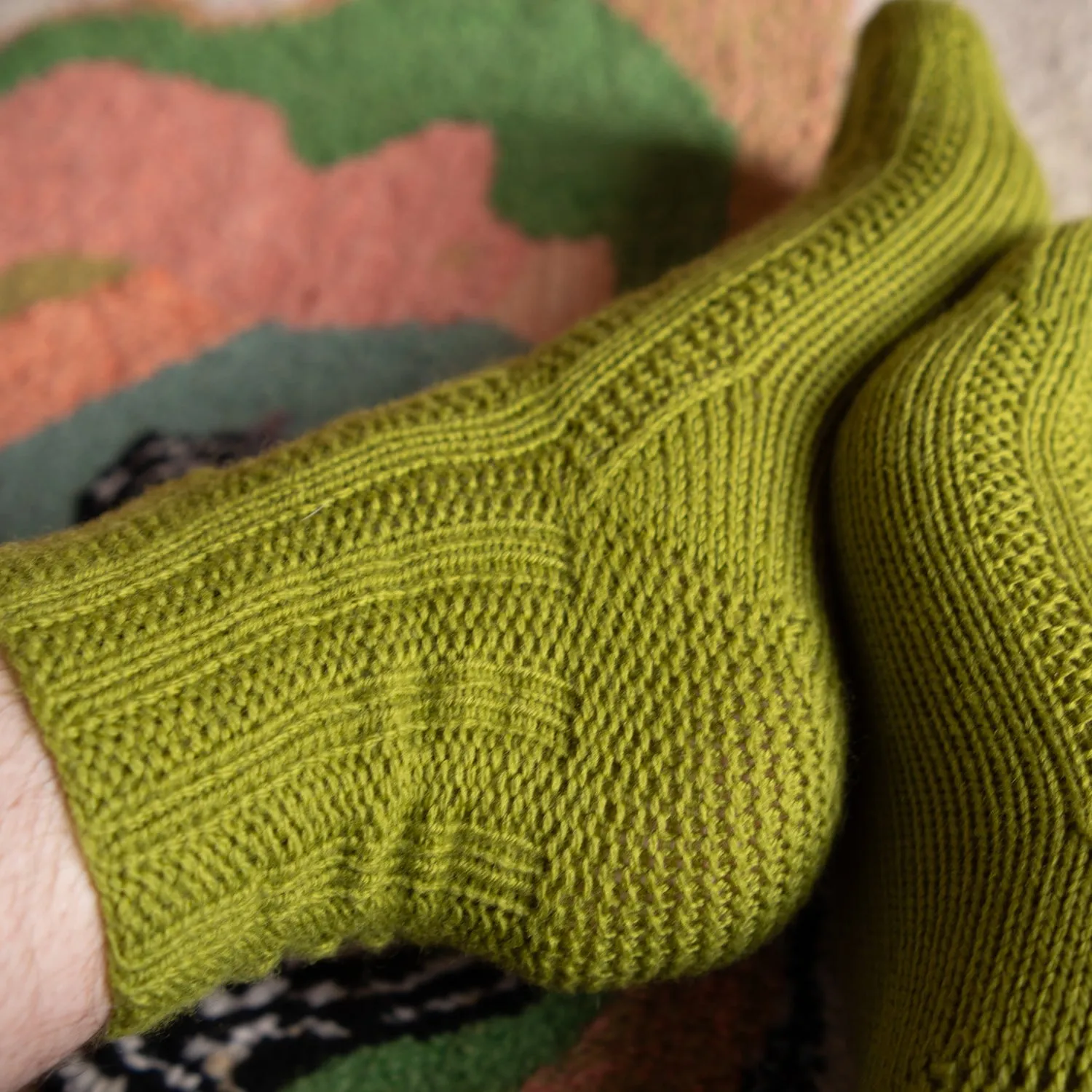 BILLOWING BRAID SOCKS - MARINIÈRE