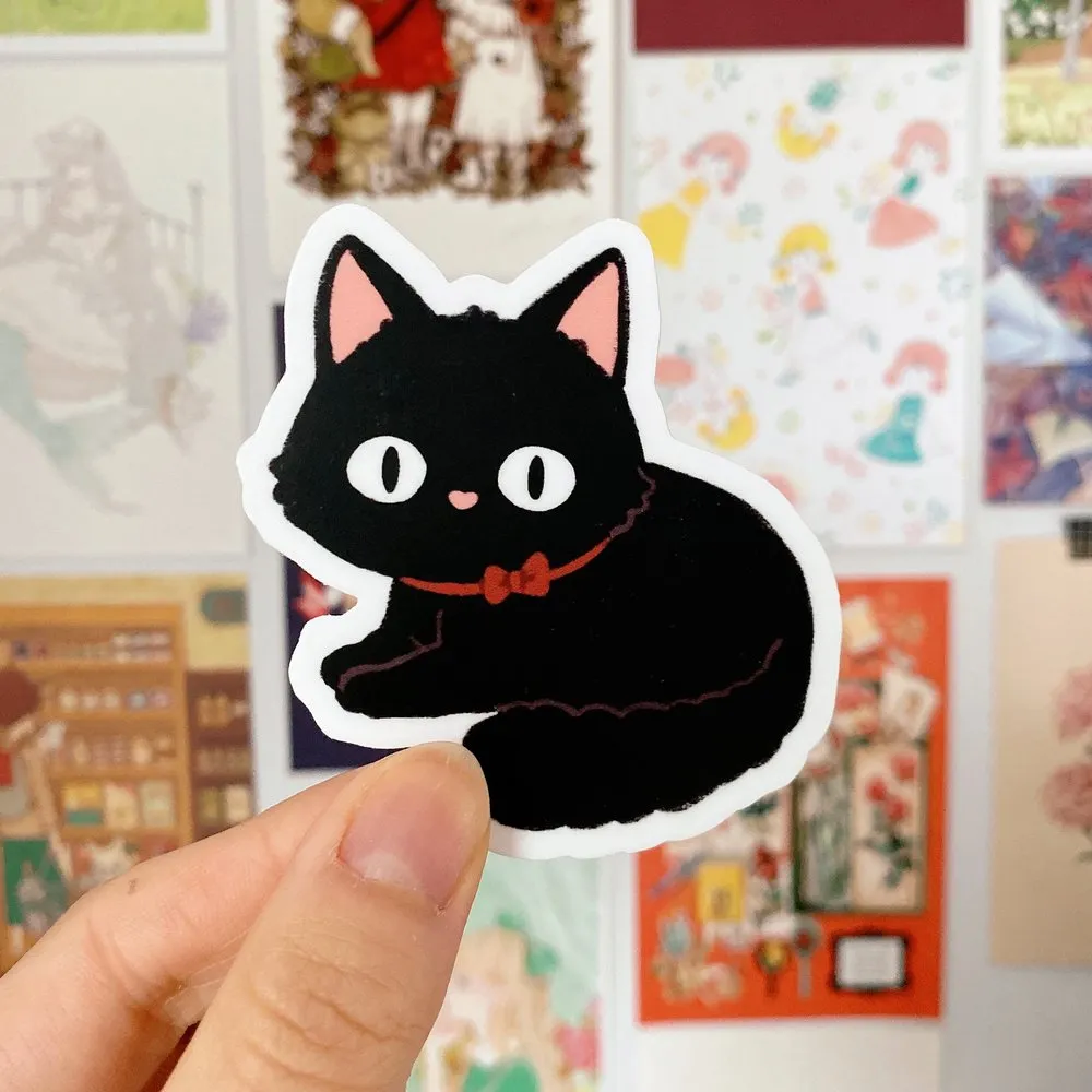 Black Cat Sticker