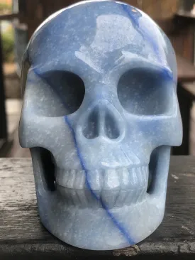 Blue Aventurine Skull [1k1598]