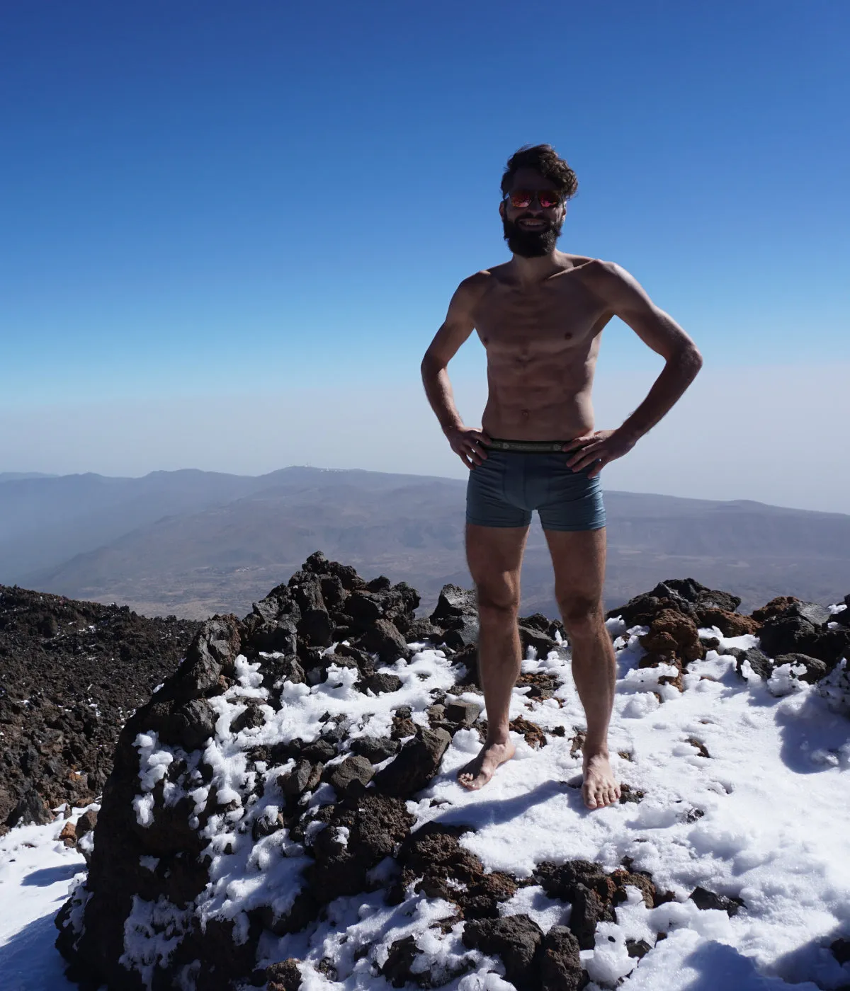 Blue Men’s Merino Life Boxers