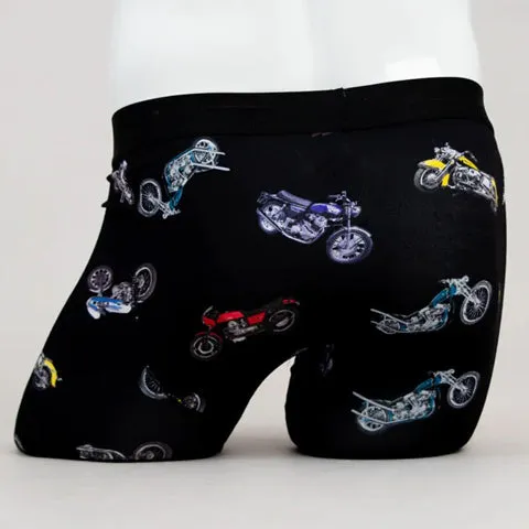 Blue Sky Middle Man Boxer Brief Motorcycle