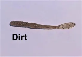 Boxer Baits Finesse Worms "Dirt"