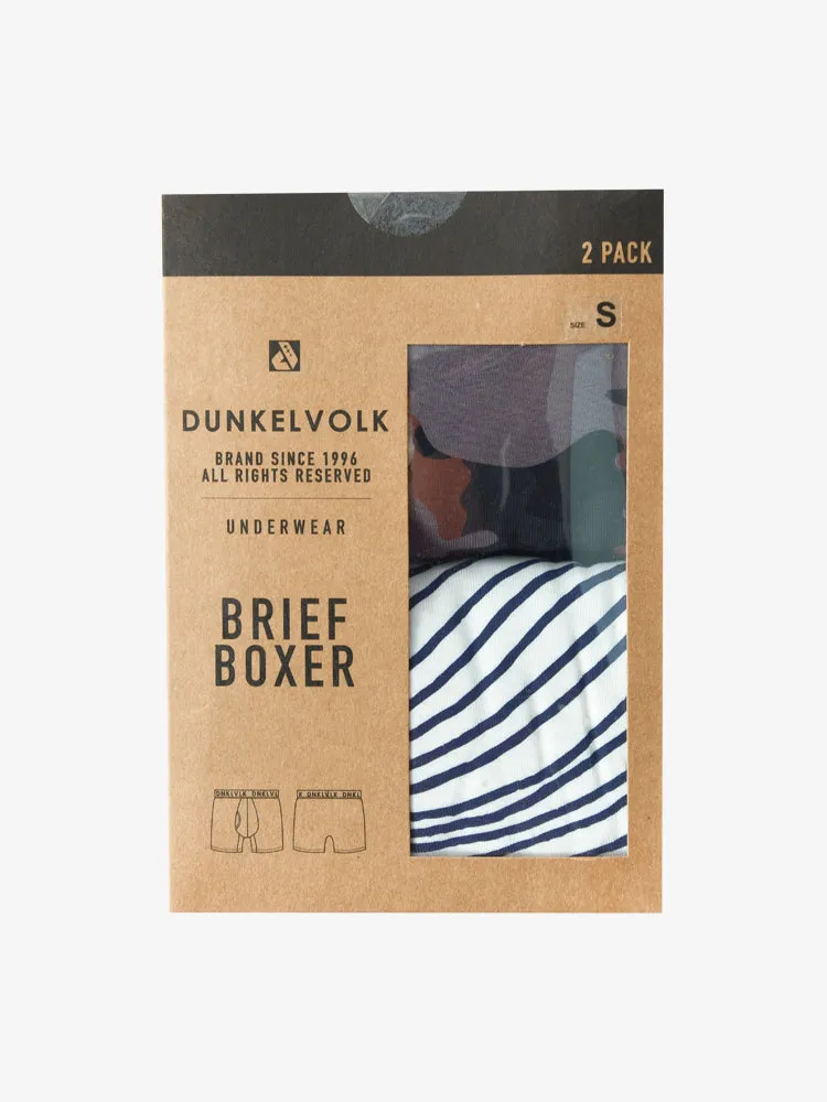 Boxer para Hombre Dunkelvolk BOXER BRIEF WARRIOR-KANAGAWA MAR-NAT