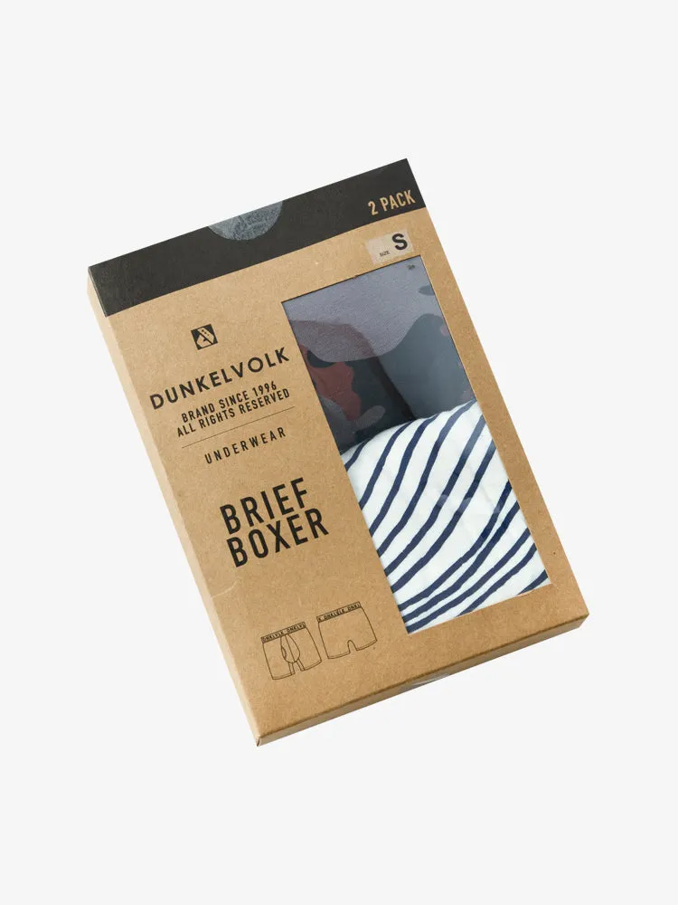 Boxer para Hombre Dunkelvolk BOXER BRIEF WARRIOR-KANAGAWA MAR-NAT