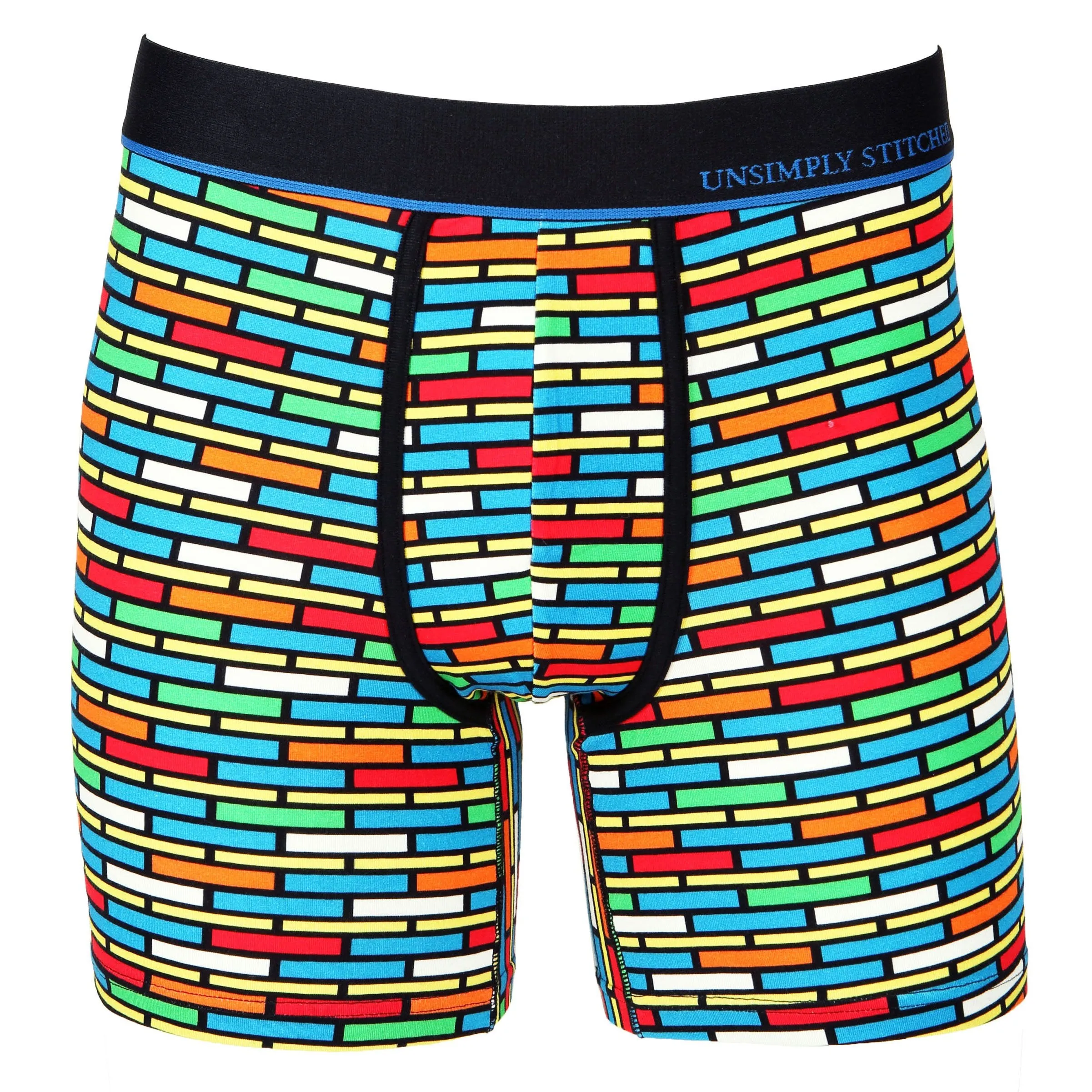 Brick Stripes Boxer Brief