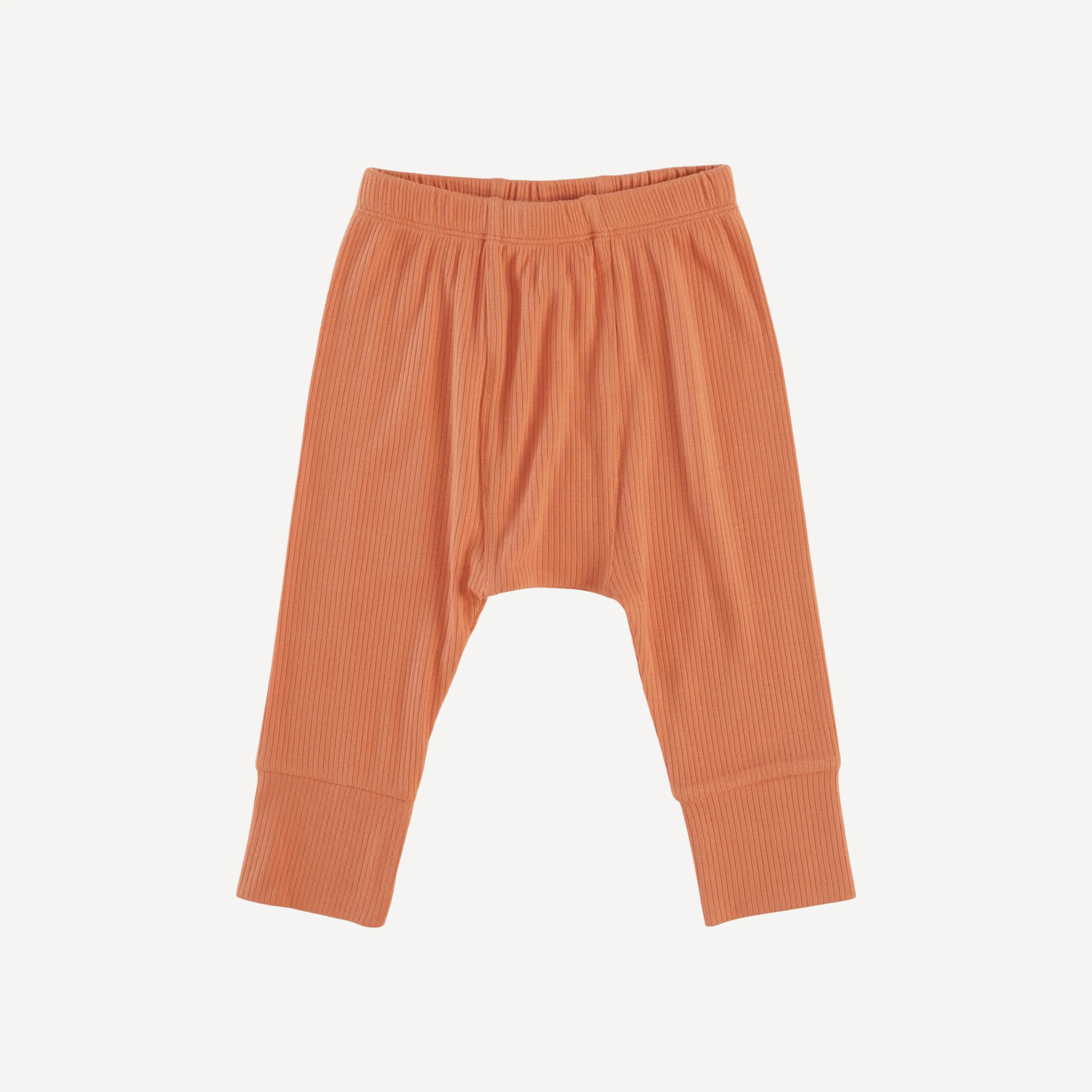 classic panda pant | carnelian | modal skinny rib