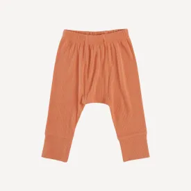 classic panda pant | carnelian | modal skinny rib