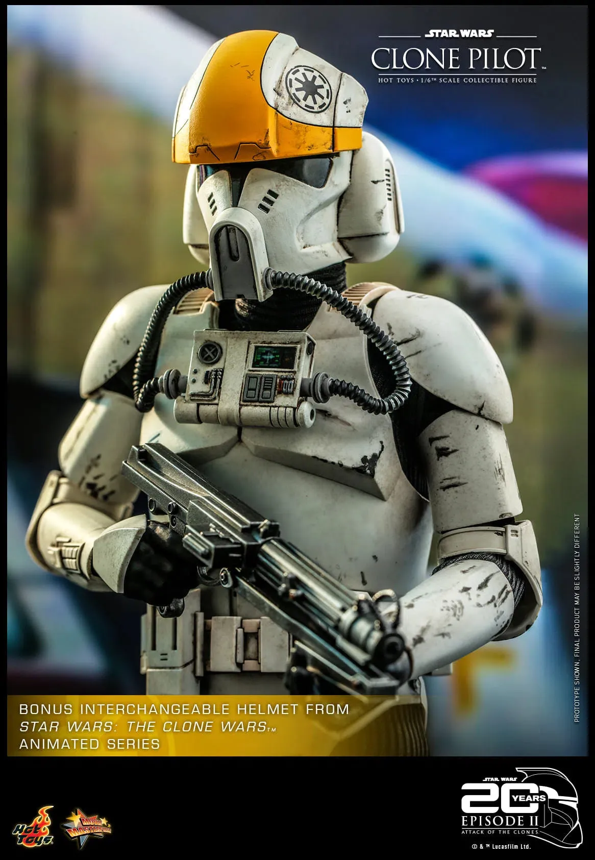 Clone Pilot: Star Wars: Attack Of The Clones: MMS648