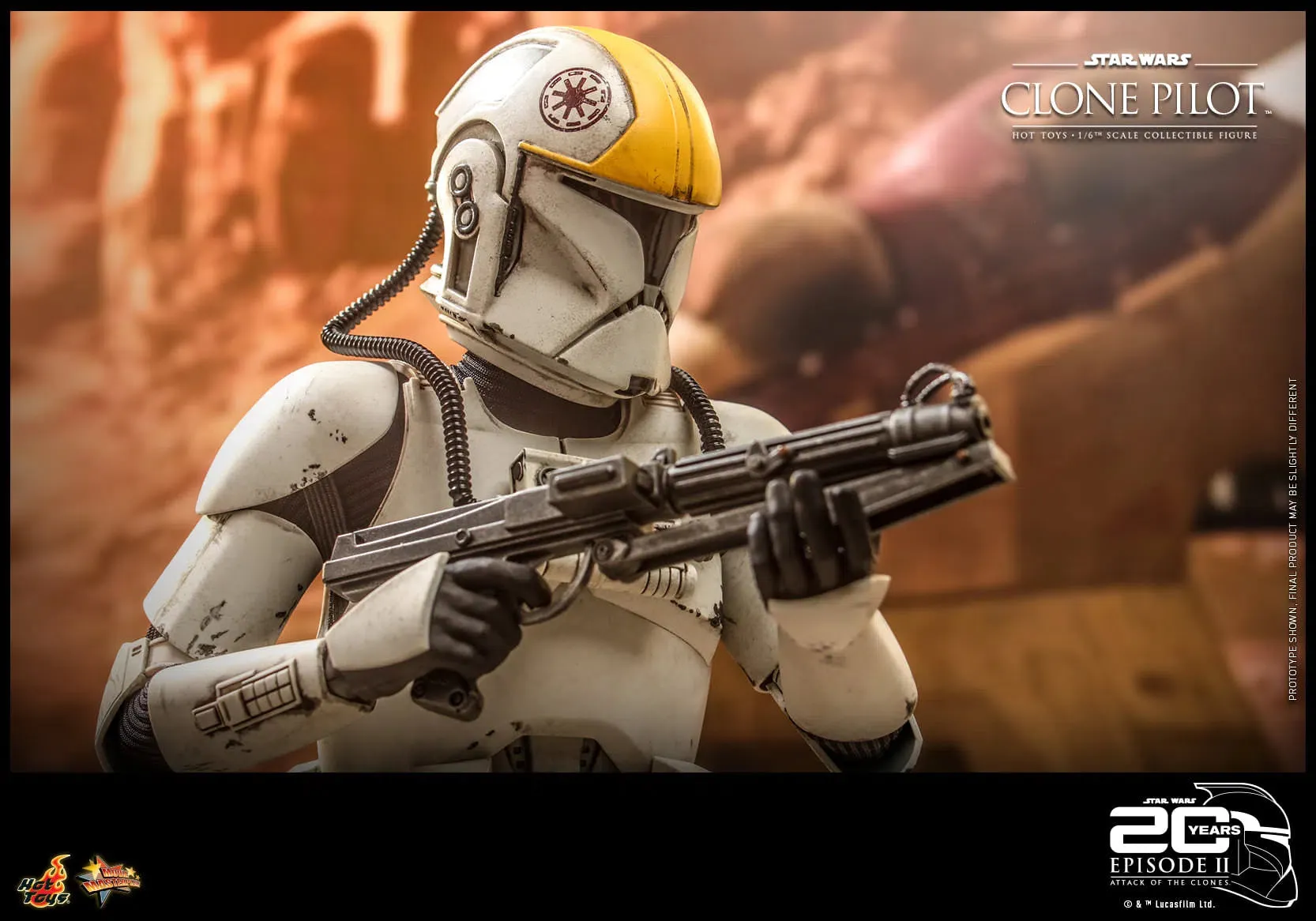 Clone Pilot: Star Wars: Attack Of The Clones: MMS648
