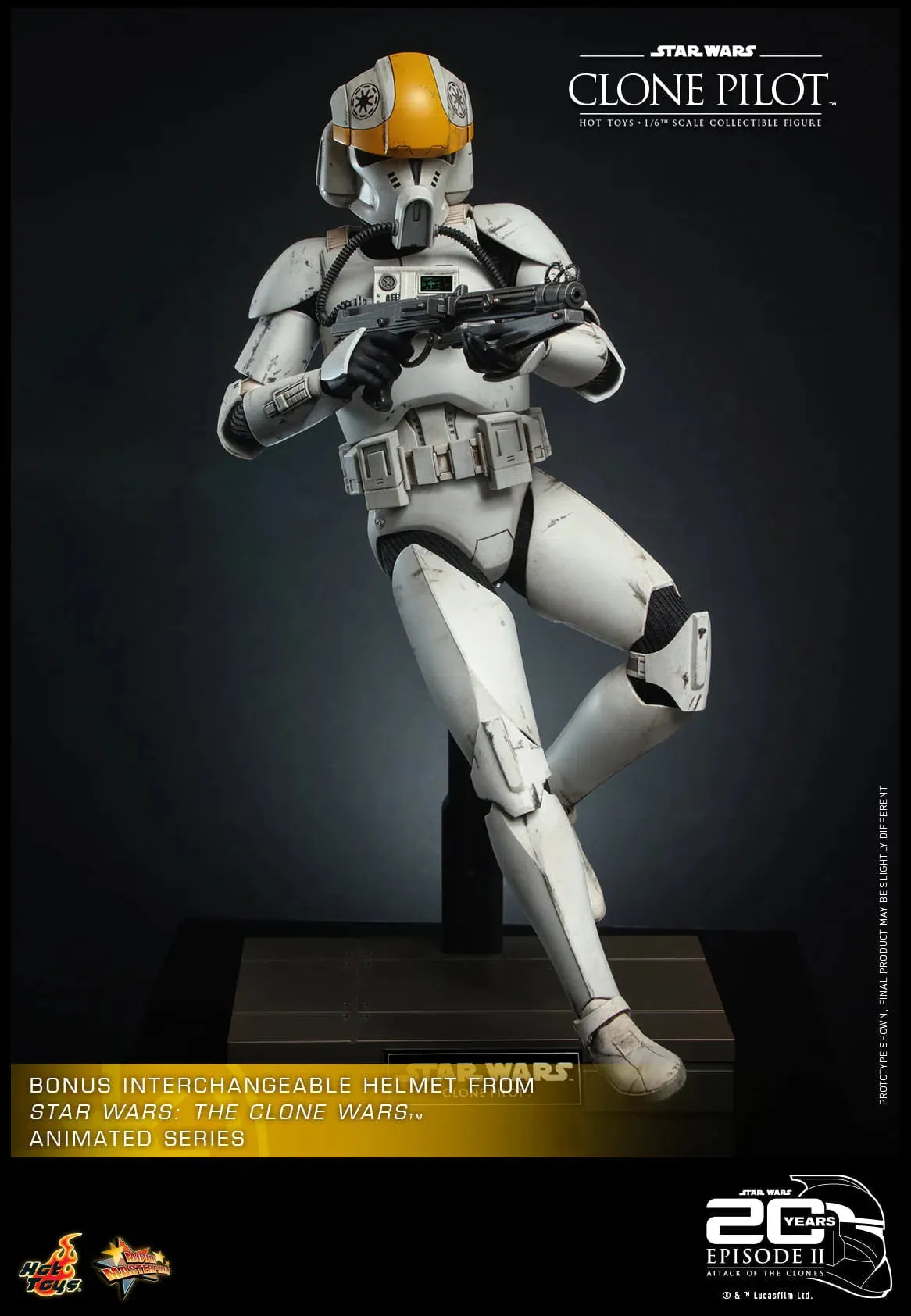 Clone Pilot: Star Wars: Attack Of The Clones: MMS648