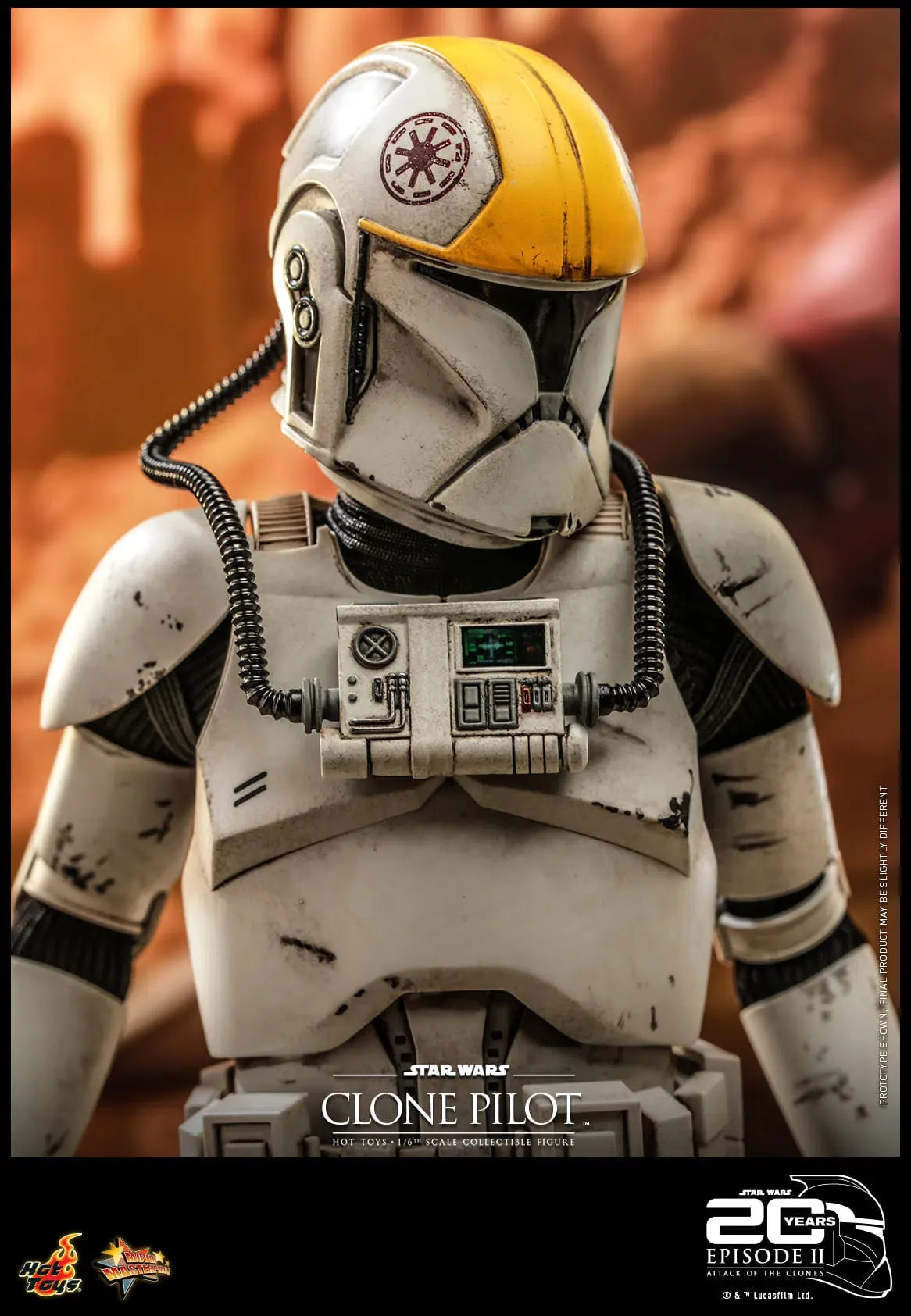 Clone Pilot: Star Wars: Attack Of The Clones: MMS648