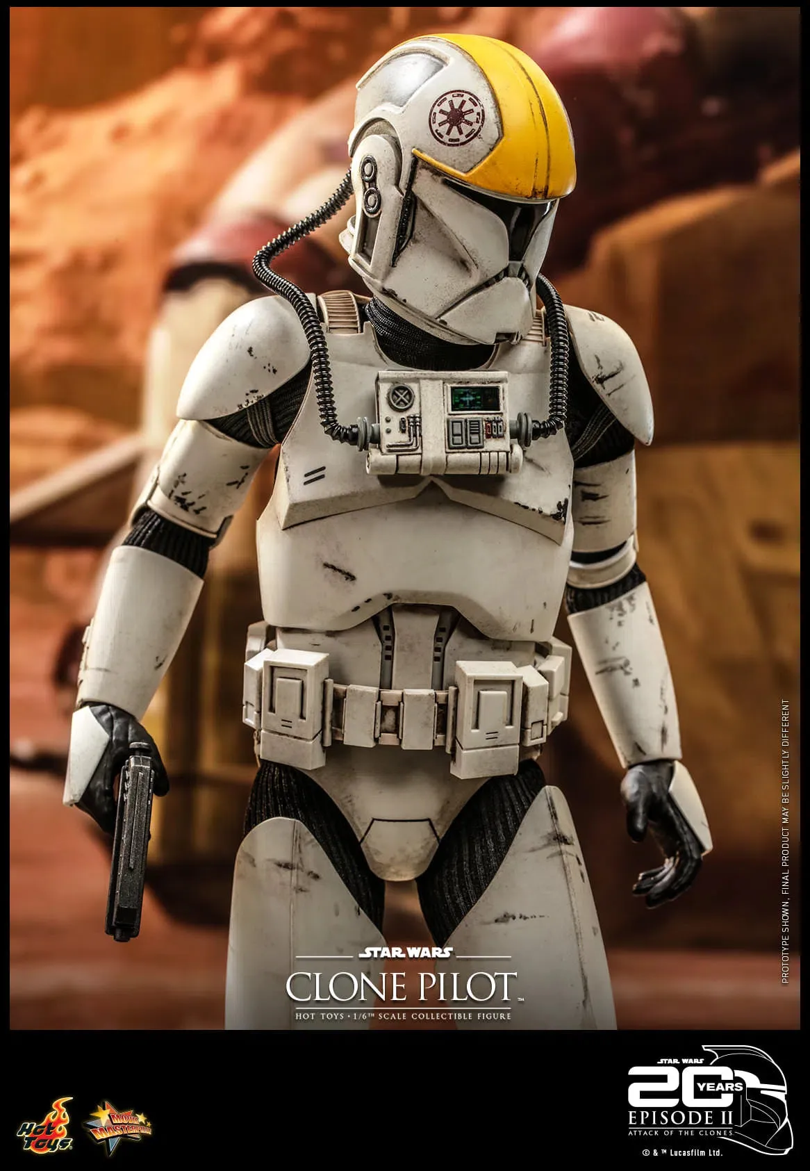 Clone Pilot: Star Wars: Attack Of The Clones: MMS648