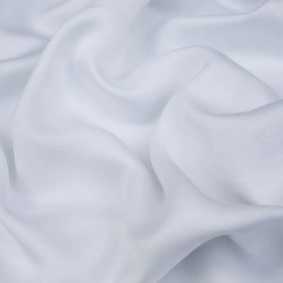 Cot Bed White Bamboo Sheet - 70cmx140cm