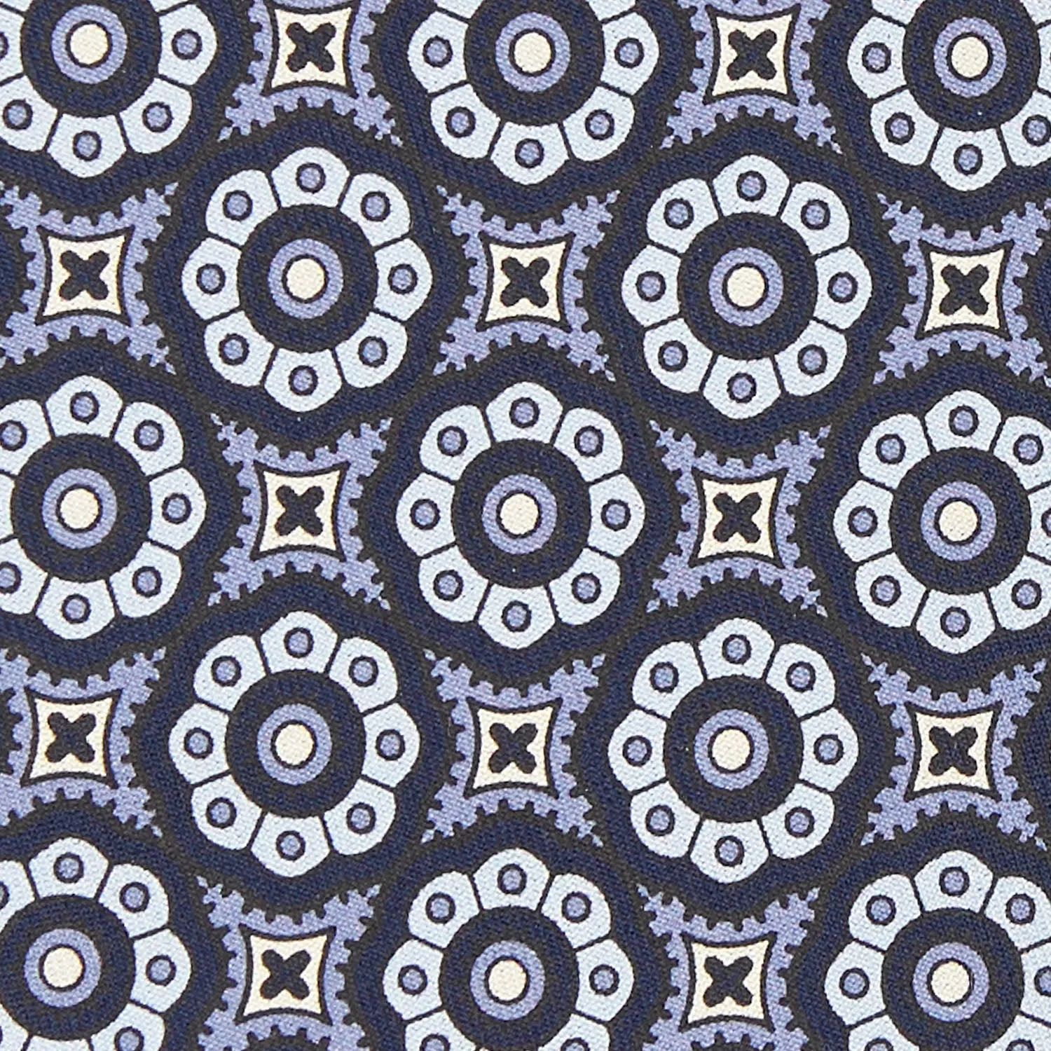 DARK BLUE SILK TIE