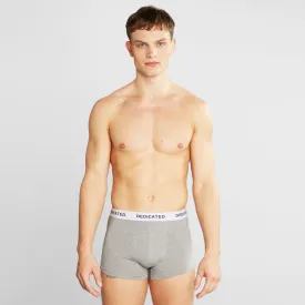 DEDICATED Boxer briefs kalix base grey melange
