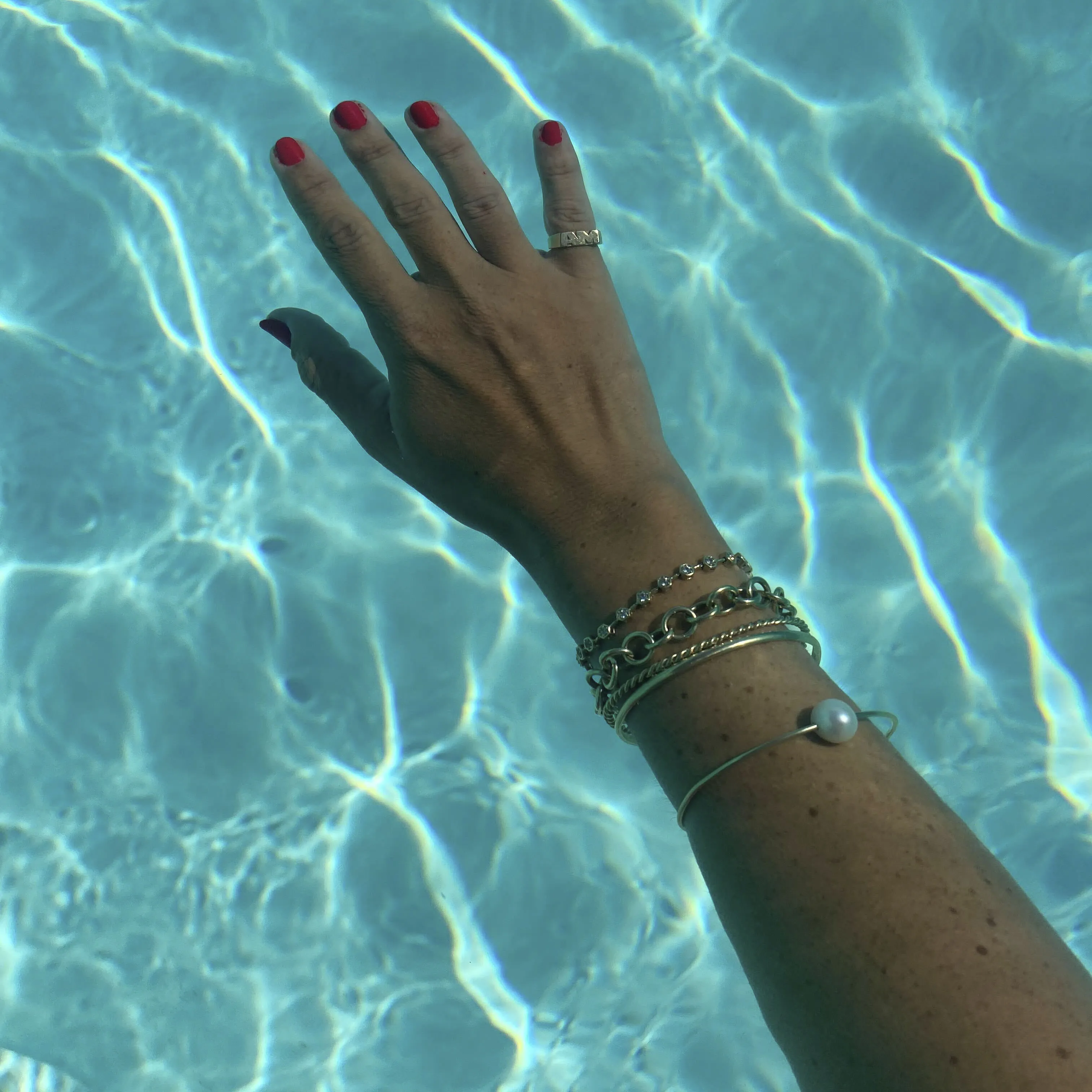 Diamond Hex Tennis Bracelet