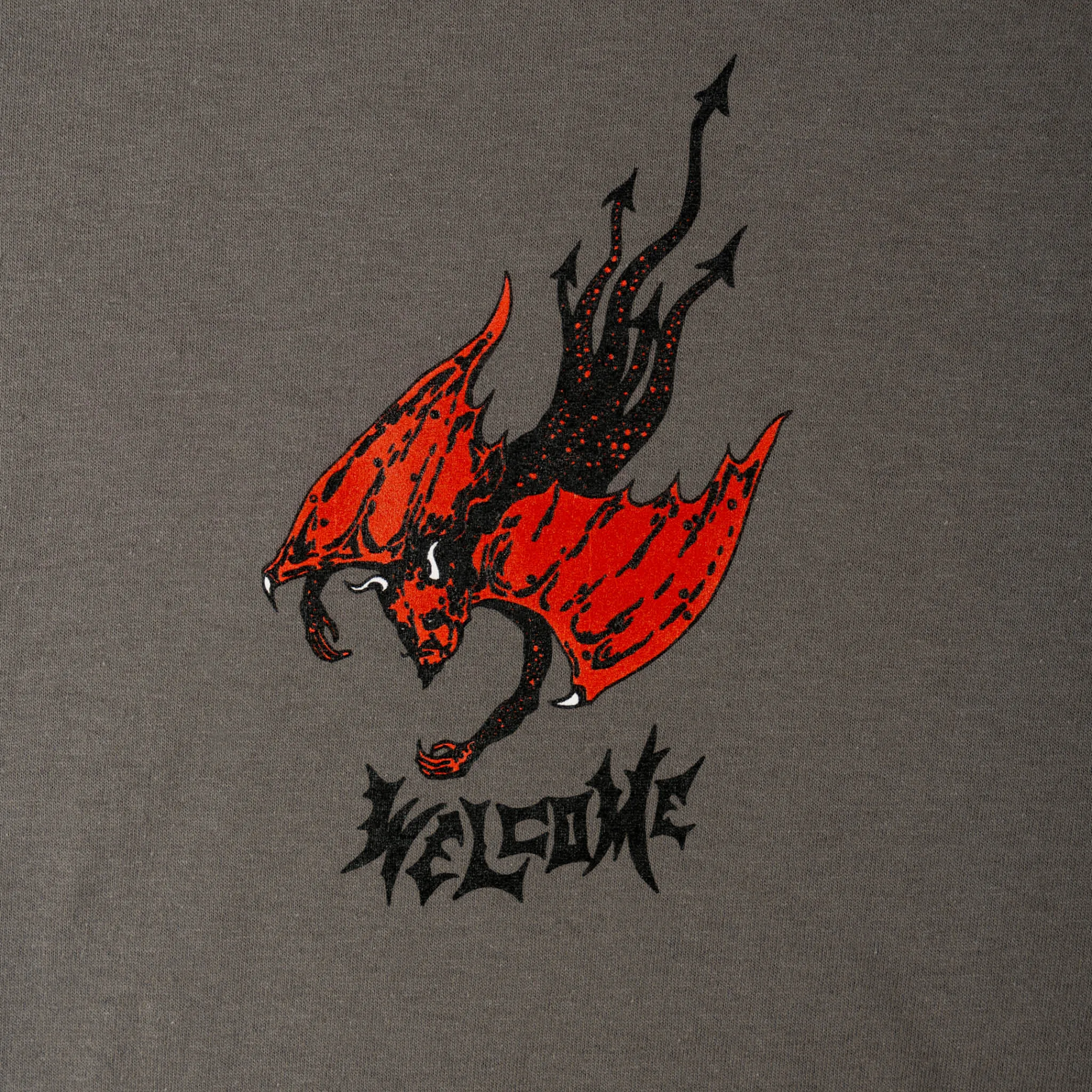 Diver Printed Tee - Charcoal