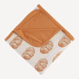 double layer blanket | harvest pumpkin | lenzing modal