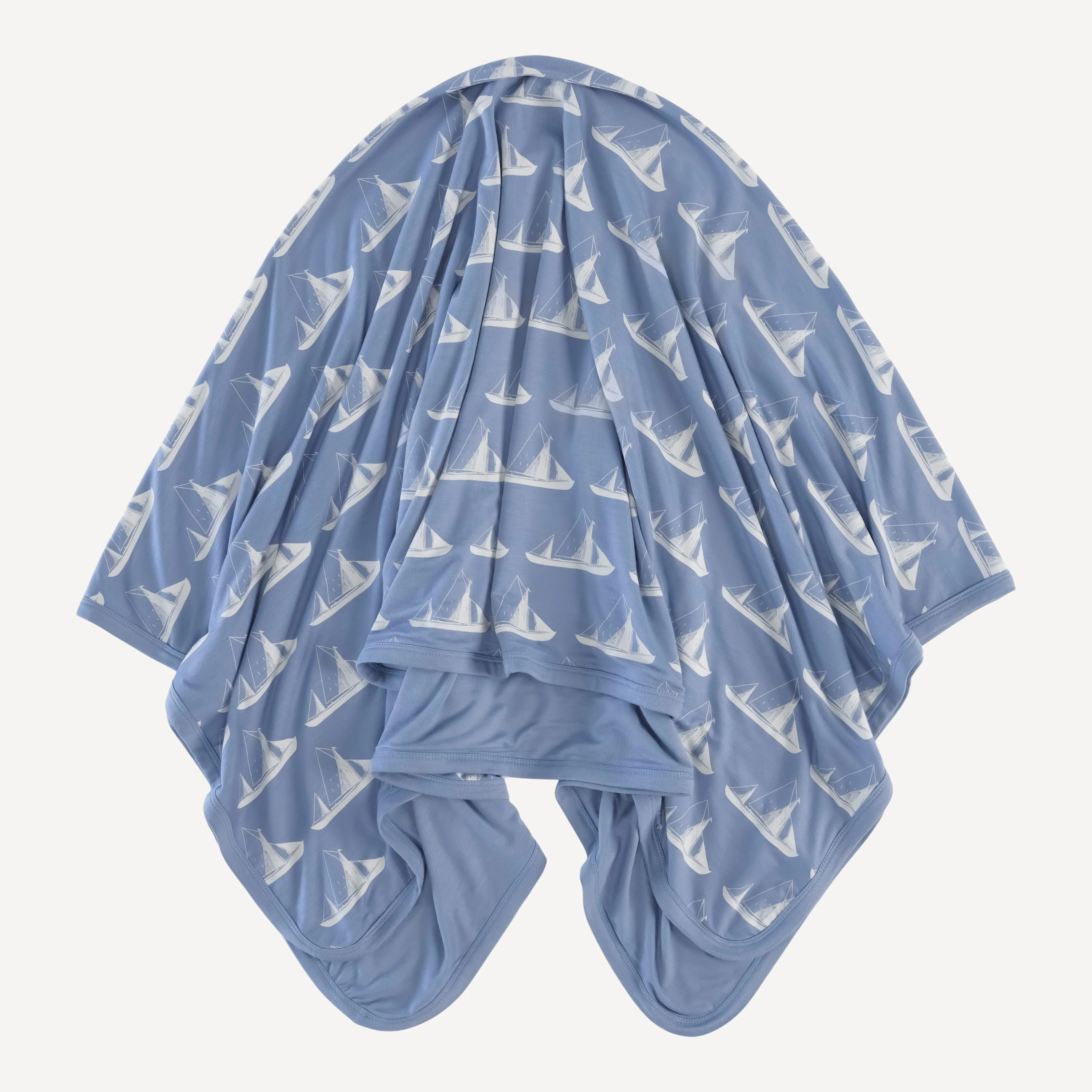 double layer blanket | sailboat | lenzing modal