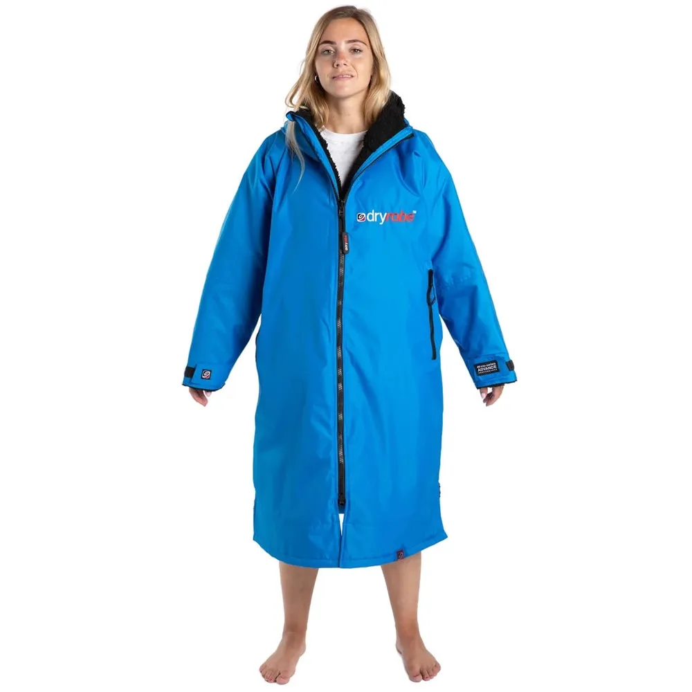 Dry Robe Advance Long Sleeve Blue Black - Medium