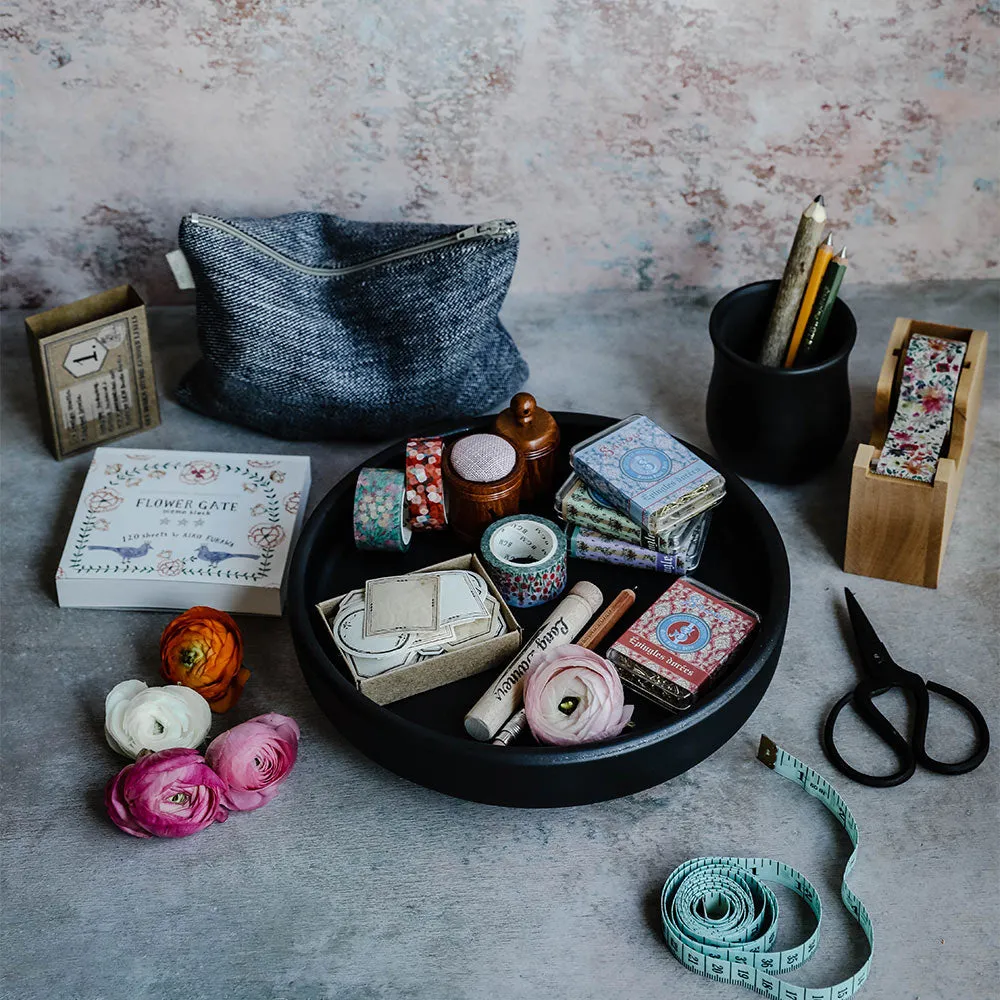 Earthenware Ceramic Pedestal Tray