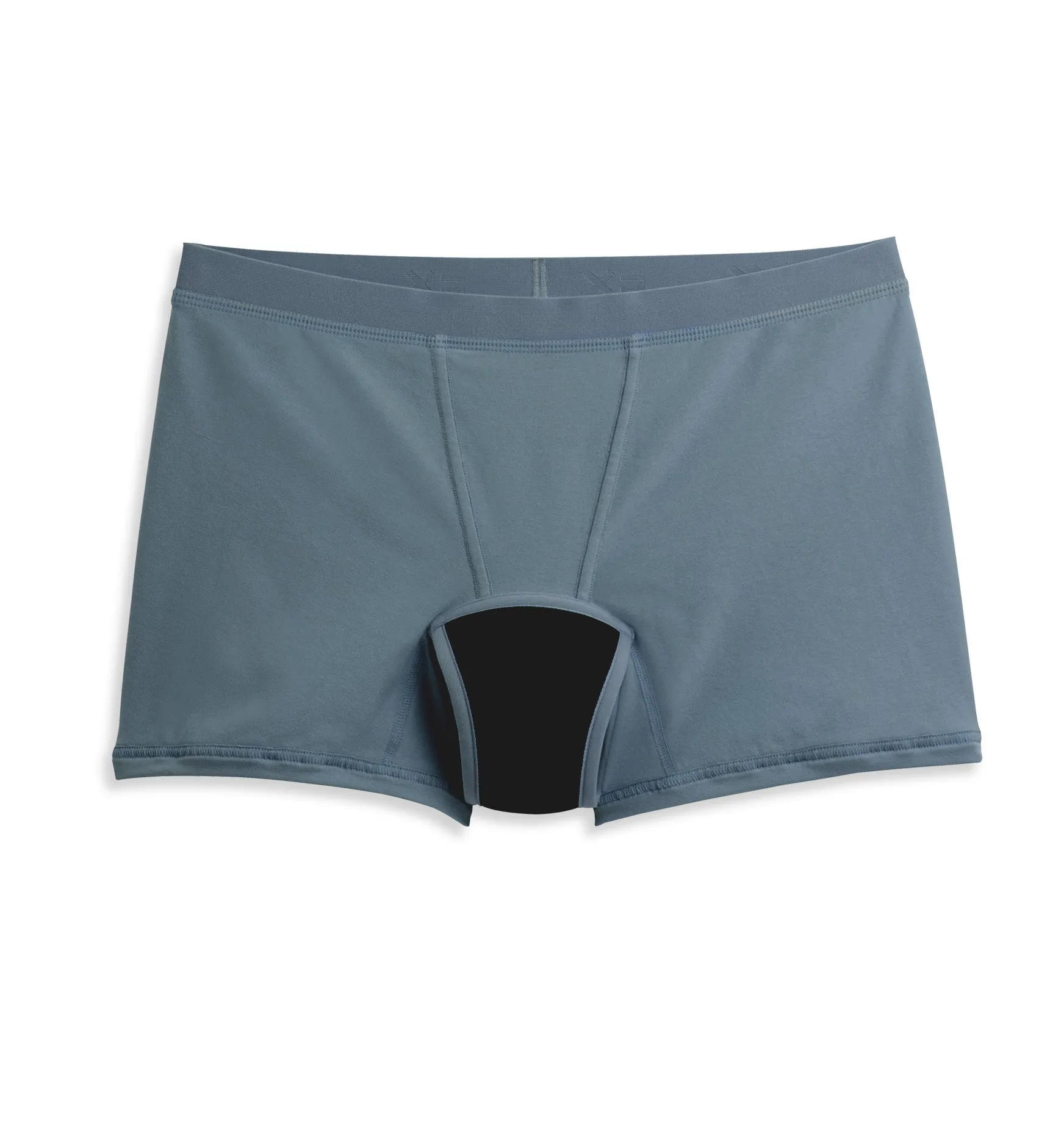 First Line Period 4.5" Trunks - Bluestone