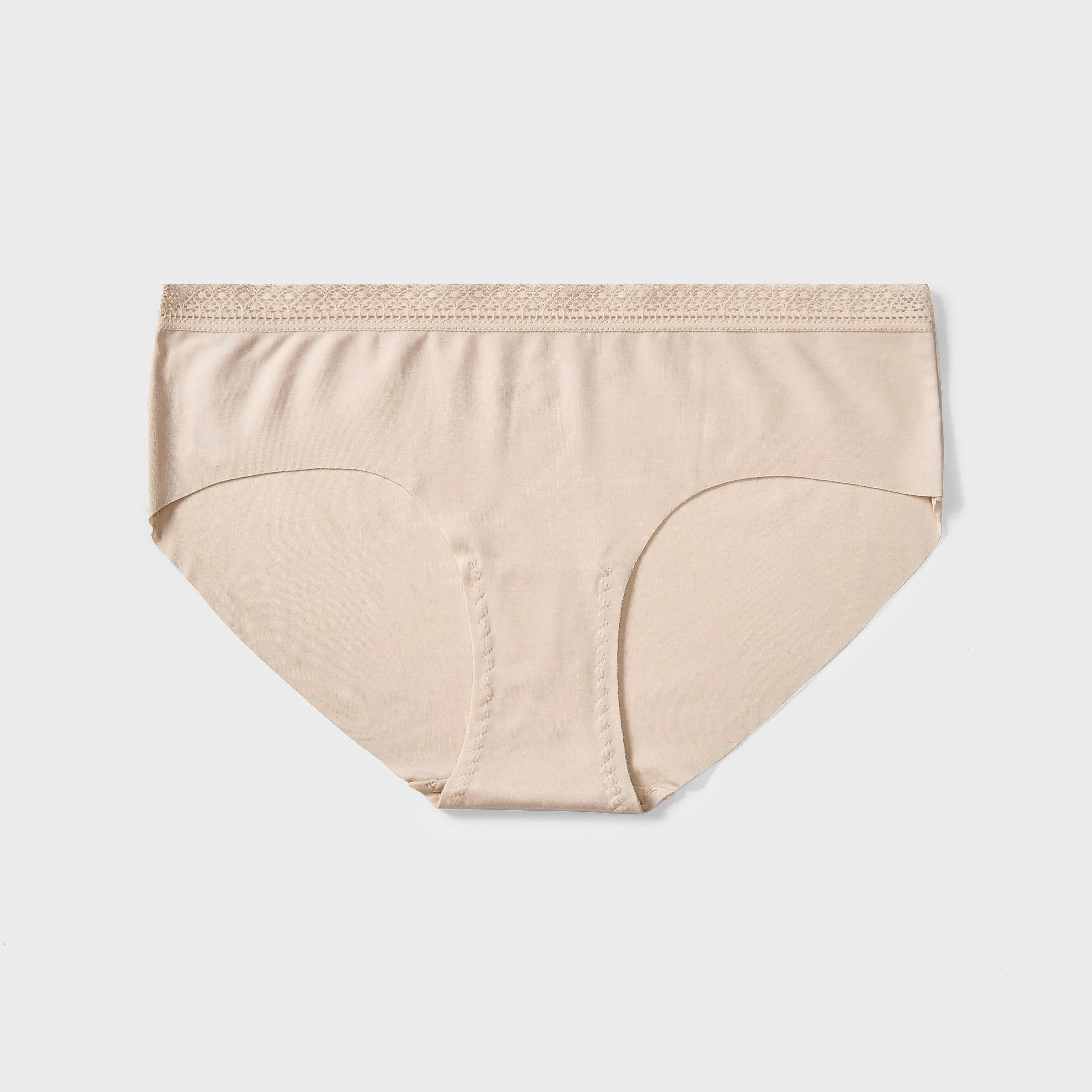 Freeform TENCEL™ Seamless Lace-Trimmed Panty