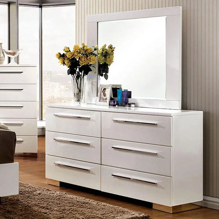 Furniture of America Clementine Dresser Mirror CM7201M