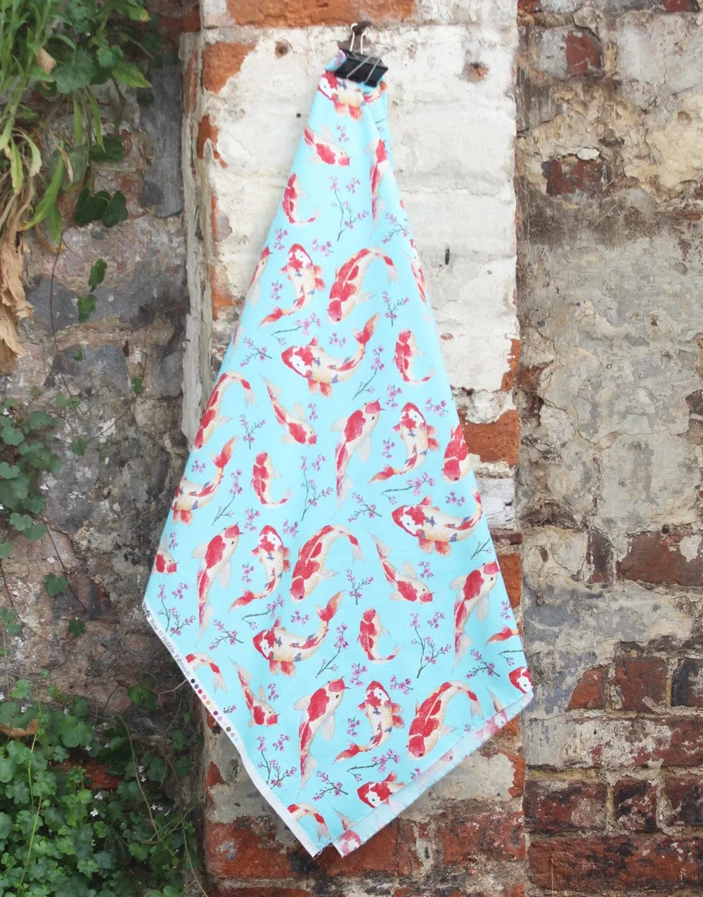 Goldfish, Printed Cotton Fabric