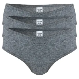 {Grey} organic bamboo full brief