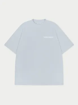 HEAVYWEIGHT COPYRIGHT T-SHIRT - POWDER BLUE