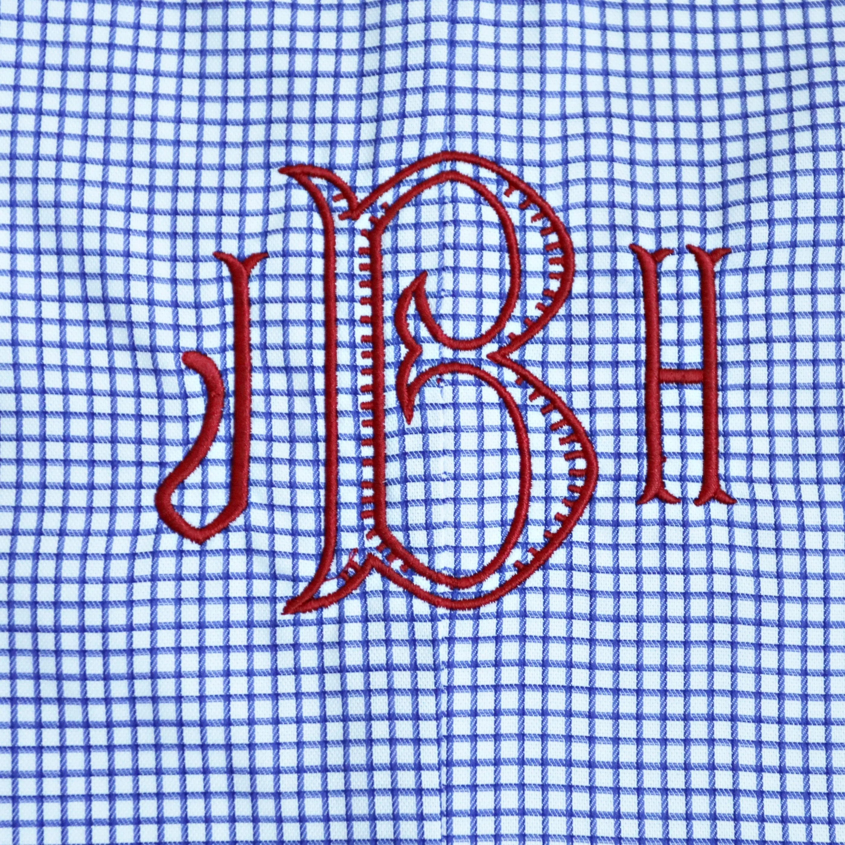 James Island John Johns- Battery Blue Windowpane
