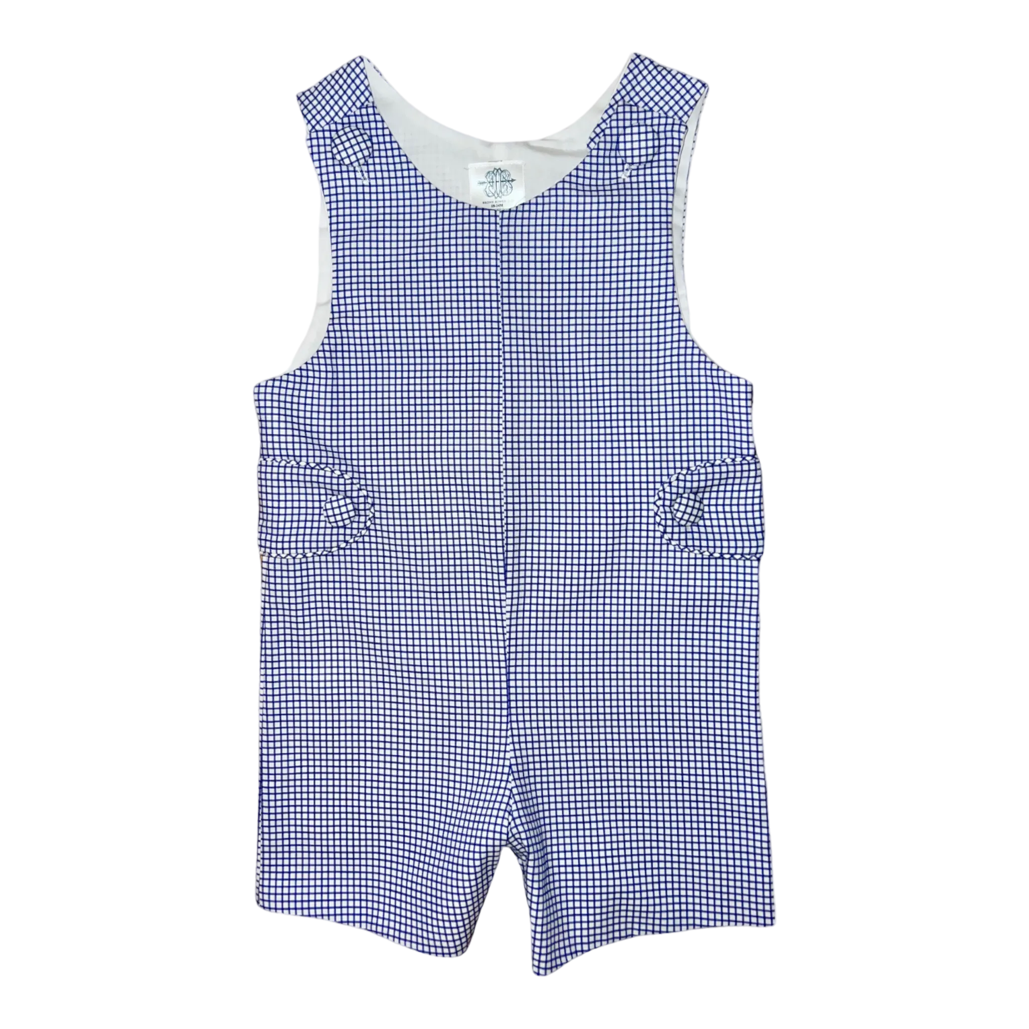 James Island John Johns- Battery Blue Windowpane