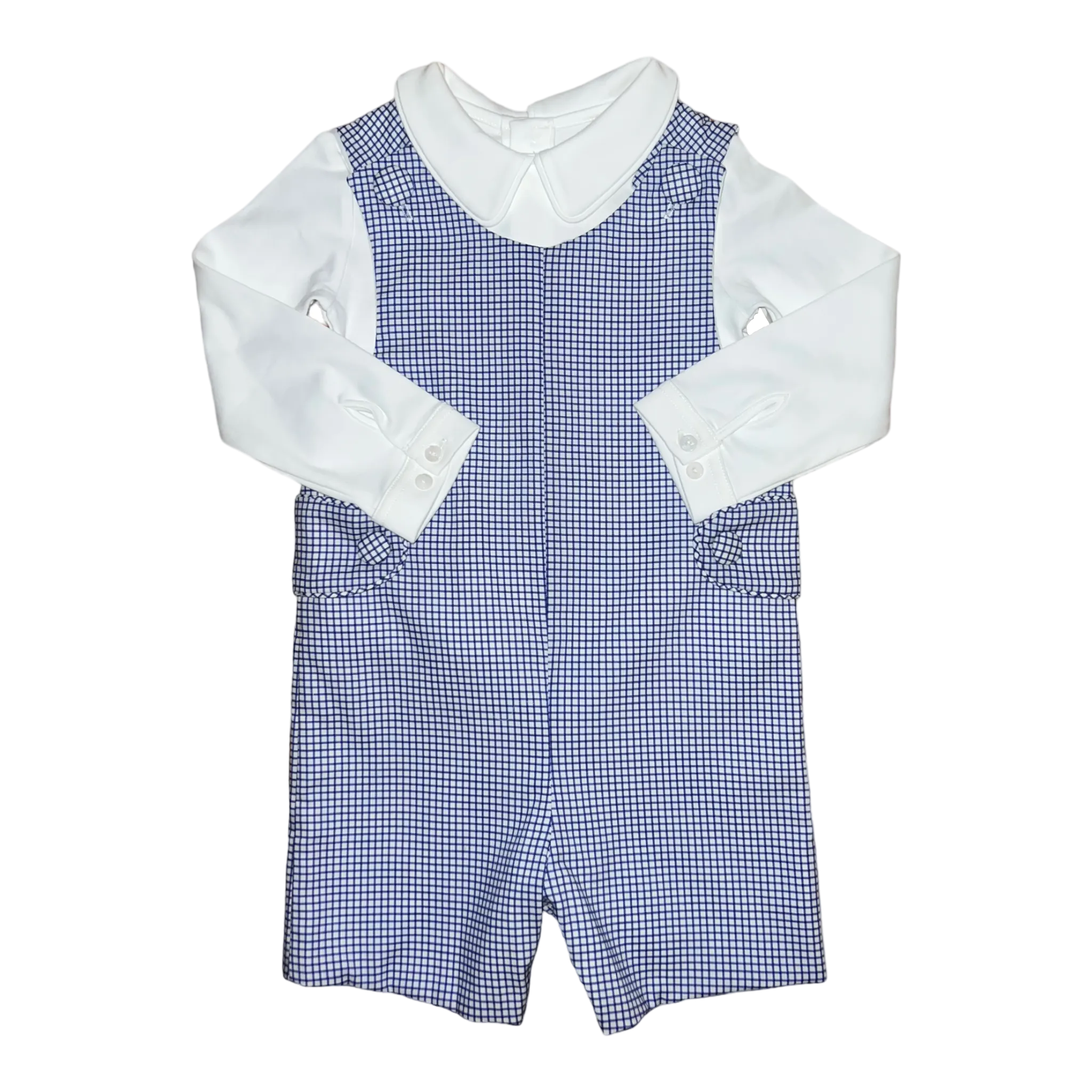 James Island John Johns- Battery Blue Windowpane