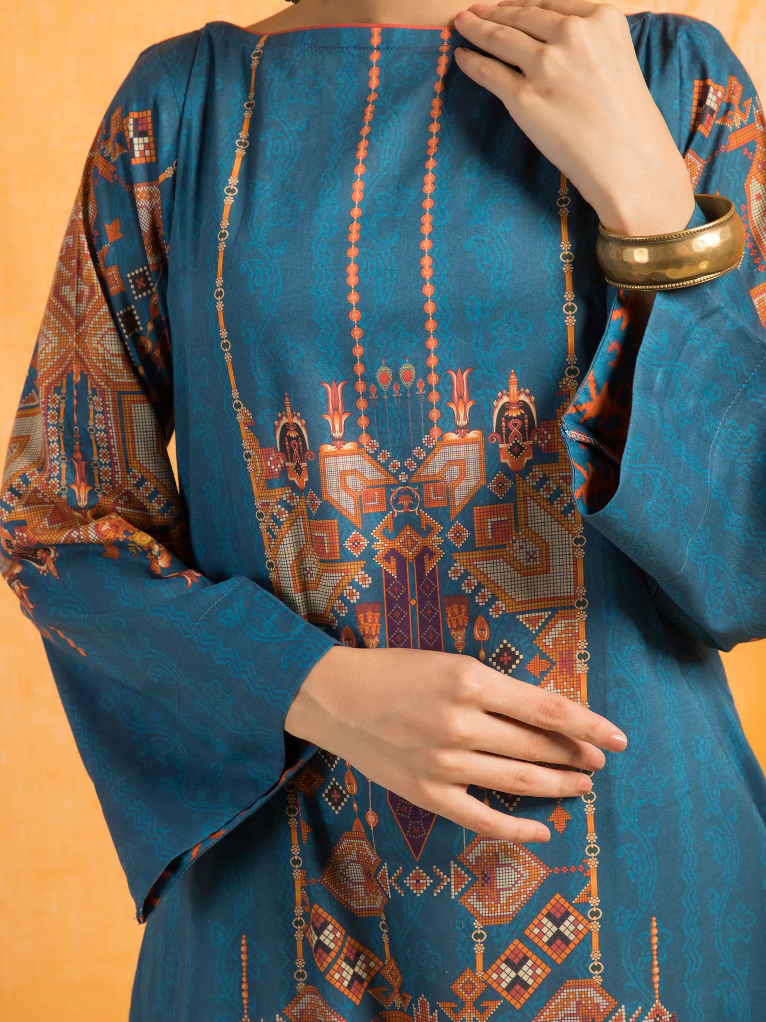 Lawn Digital Printed Shirt