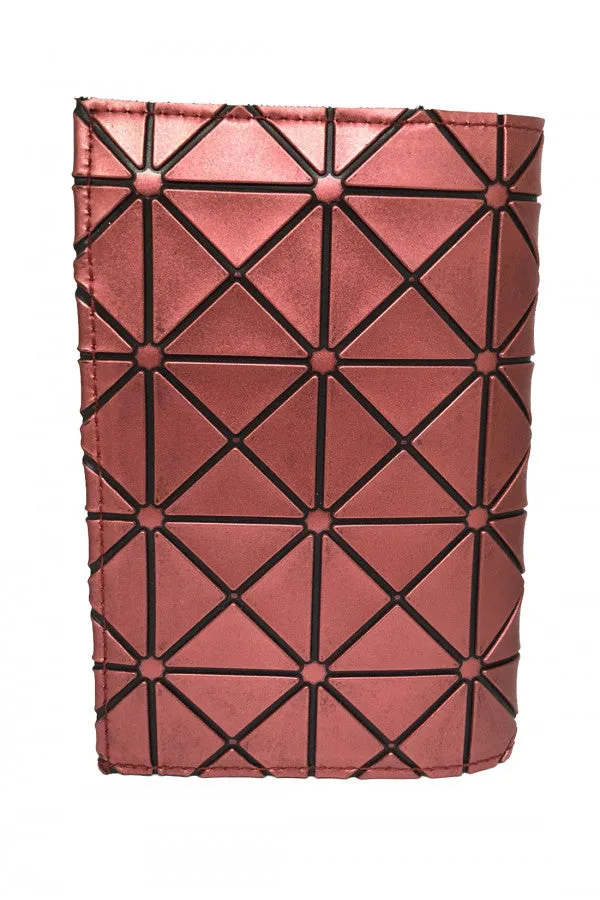 Leaving On A Jet Plane Passport Cover - Cubic Gold