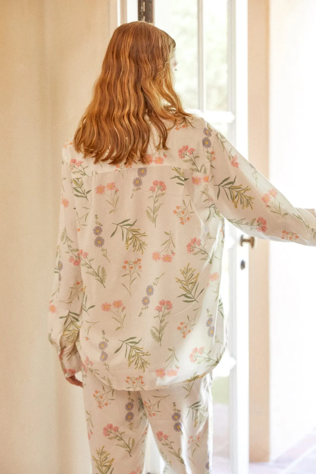 Maggie Pyjama Set - Long - Wild Flower