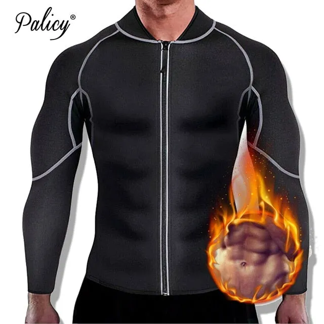 Men's Slim Body Shaper Neoprene Sweat Vest Sauna Suit