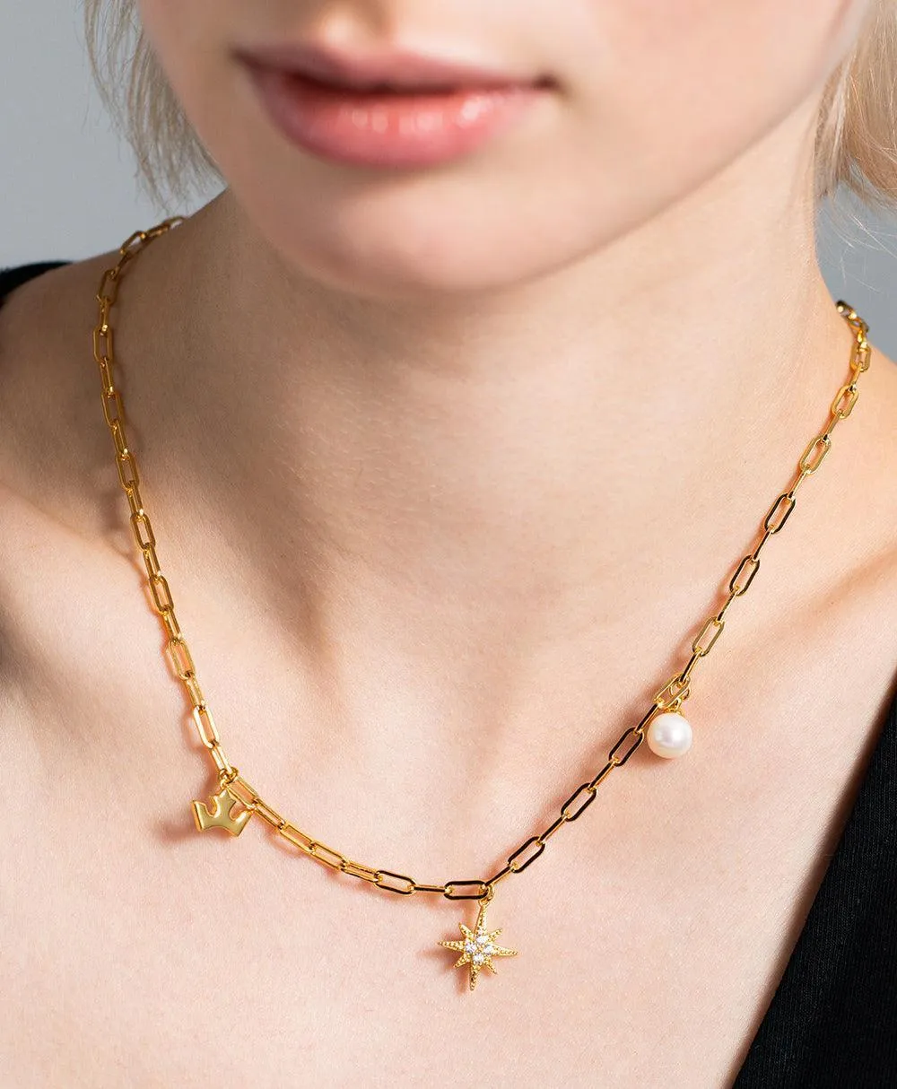 Mille Necklace 18ct Gold Plated