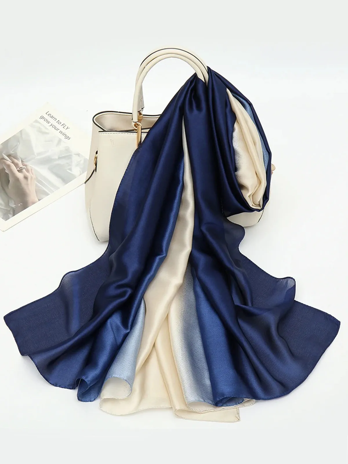 Ombré Silk Hijab - 02